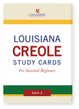Louisiana Creole Study Cards (Deck 2)
