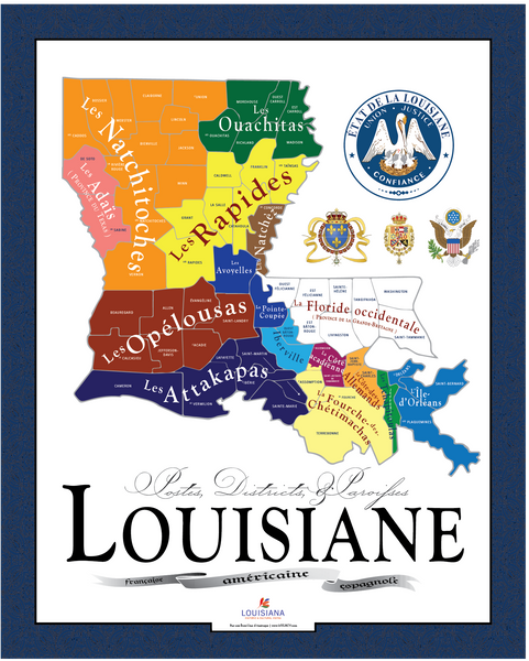 Modern Louisiana Political Map – MAGAZIN LHCV