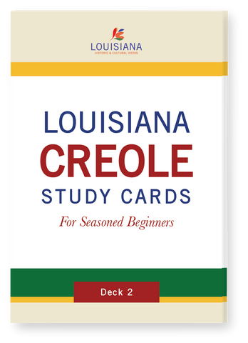 Louisiana Creole Study Cards (Deck 2)
